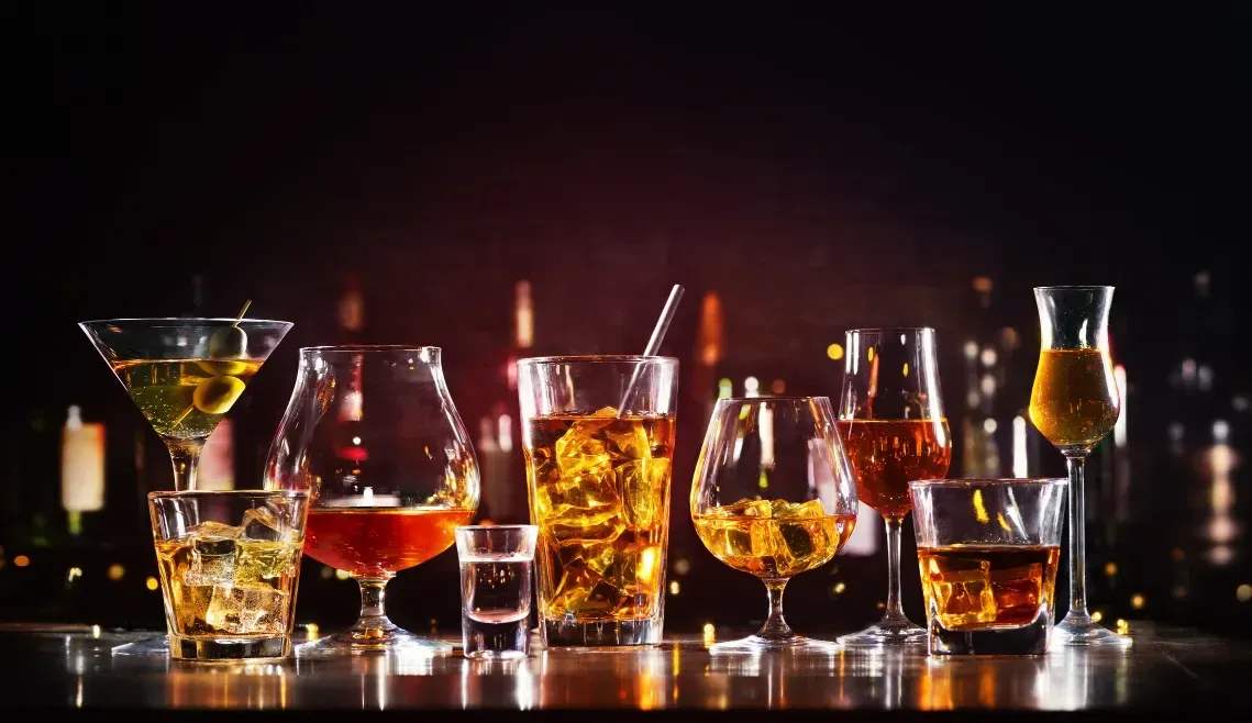 Cocktails and spirits